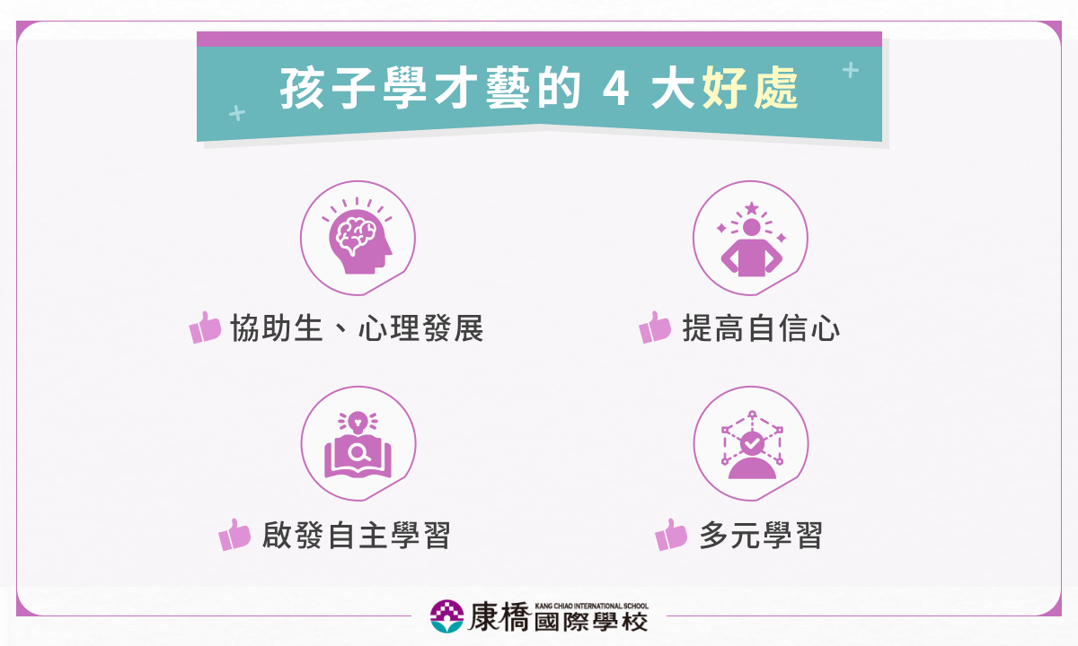 孩子學才藝的 4 大好處