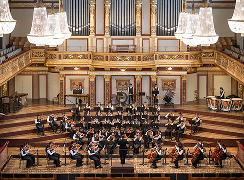 秀岡校區管弦樂團參加奧地利維也納國際青少年音樂節