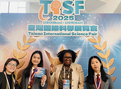 新竹校區 G9 姚采妤、江威葳榮獲臺灣國際科學展覽會（TISF）一等獎